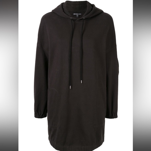 James Perse Oversized Womens Hoodie 100% Cotton Sweater - Picture 2 of 16